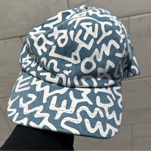 NWT Keith Haring denim baseball cap
